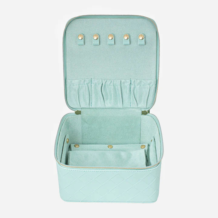 Tonic - Woven Large Jewellery Cube - Teal