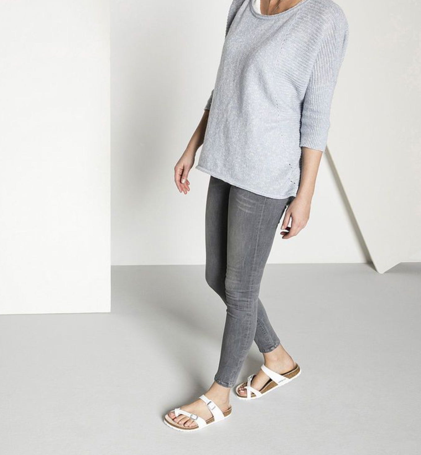 www.kittyandco Birkenstock Dove Blue Patent Birko Flor