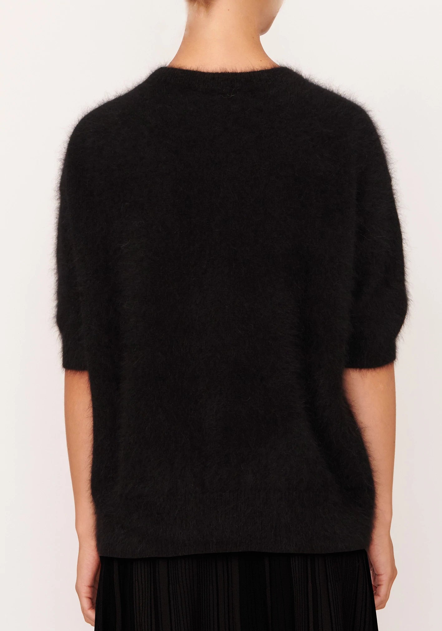 POL Clothing - Genus Angora Knit - Black