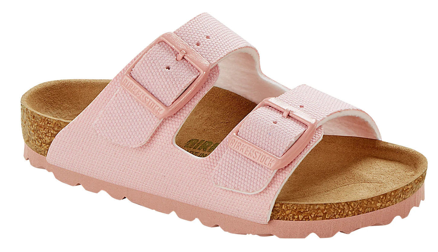 Birkenstock Arizona Kids Vegan Canvas Soft Pink Narrow 313 Kitty Co Yarrawonga