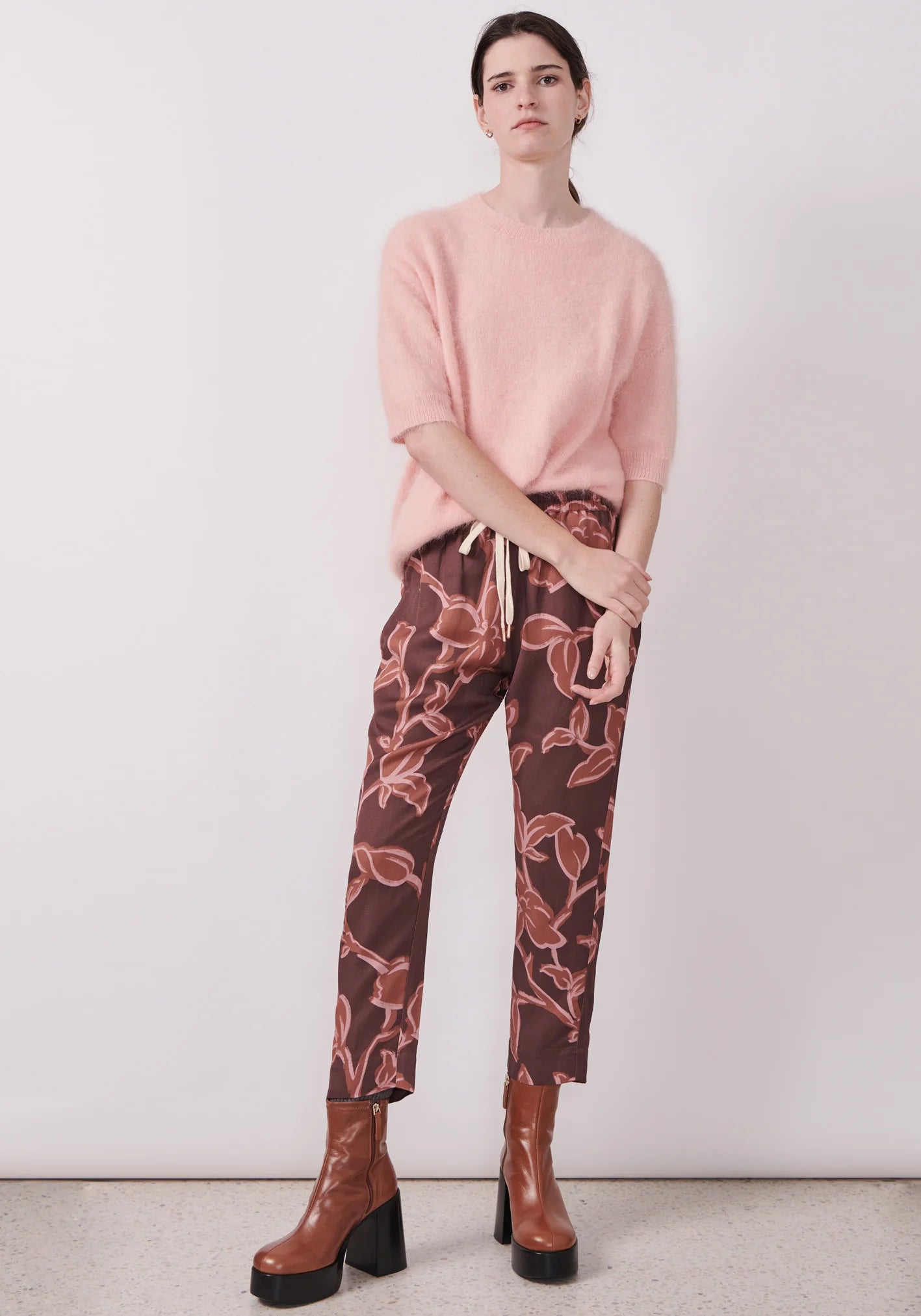POL Clothing - Genus Angora Knit - Pink
