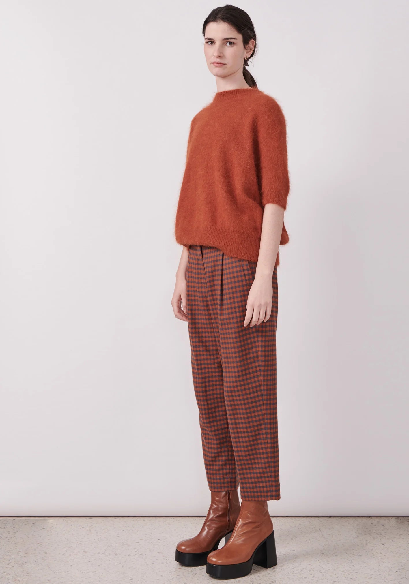 POL Clothing - Genus Angora Knit - Rust
